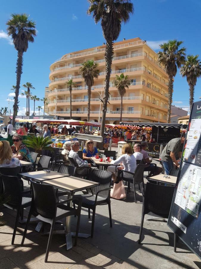 Canet Centre Ville Et Plage - Equipe Avec Climatisation Exterior foto